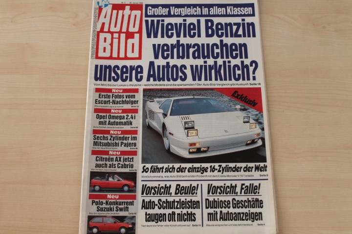 Deckblatt Auto Bild (05/1989)